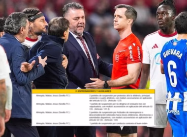 Después de la polémica suscitada el fin de semana, donde Matías Almeyda fue expulsado en el Sevilla vs Alavés, ya se ha revelado el castigo/Fox Sports